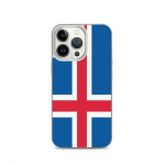 Coque iPhone &ndash; Drapeau Islande &ndash; iPhone 13 Pro &ndash; Supp &ndash; Mitmev&auml;rviline &ndash; Vertikaalne