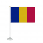 Drapeau Ventouse &ndash; T&scaron;aad &ndash; 14 x 21 cm &ndash; Resistentne pol&uuml;ester &ndash; Impression Recto/Verso &ndash; Mitmev&auml;rviline
