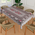 Premium kesklaua laudlina, pehme puuvillane kudumiskangas (Kevad-104, 40x60- Kesklaud) 60 x 40 inch (Rectangular