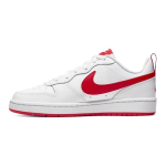 Nike Court Borough Low 2 GS Valge University Punane Laste tossud BQ5448-103 38.5