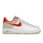 Nike Air Force 1 07 Premium Leap High Meeste Tossud Valge Summit-White Washed-Teal FD4205-161 42.5
