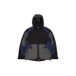 Nike ISPA Seeria FW23 Gore-Tex Veekindel &Uuml;hendatud Kontrastne Kapuutsiga Jakk Unisex &Uuml;ler&otilde;ivad Must FB2370-010 M