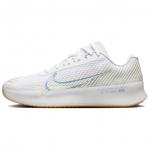 NikeCourt Air Zoom Vapor 11 HC Valge Hele Sinine Naiste Tennised Sail Gum-Light-Brown DR6965-105 35.5