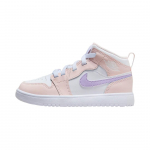 Air Jordan 1 Mid ALT PS Roosa Pesu Laste Tossud Valge Violetne-Frost FQ1311-601 29.5