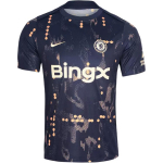 Nike Chelsea hingav &uuml;mmarguse kaelusega l&uuml;hikeste varrukatega jalgpallis&auml;rk meestele sinine HJ2502-452 S