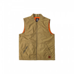 Vans X Spitfire &Uuml;hev&auml;rviline Vabaaegne Lukuga Vest Unisex Vestid Oliivipruun VN000GDYCUQ XXL