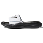 Adidas Alphabounce Sandaalid Moodsad Takjapaelad Kummist Tald Libisemiskindlad Sandaalid Unisex Sandaalid Must Valge FZ0388 40&frac12;