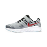 Nike Star Runner Sd &Uuml;mar Nina Takjakinnitusega Nahast Trendikas Vabaaja Libisemisvastane P&otilde;rutuskindel Kulumiskindel Madal Laste Jooksukingad Laste toss BQ8843-001 28
