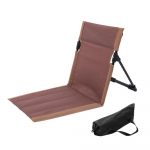 Kokkupandav matkatool &otilde;ues aiapargis &uuml;hene laisk tool seljatugi padi piknikulaagri kokkuklapitav seljatool rannatoolid pruun