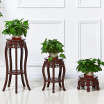 Hiina stiilis mitmekihiline lillealus elutuppa v&otilde;i r&otilde;dule, plastikust Pothos riiul 38cm diameter, 20cm height