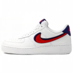 Nike Air Force 1 Low 3D sametine Swoosh Valge Punane Sinine Tossud 823511-106 45
