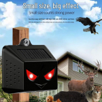 P&auml;ikeseenergial t&ouml;&ouml;tav ultraheli loomade peletaja vilkuvate tuledega kassidele, koertele, rottidele ja lindudele Multifunction Repeller (with Flashing Function) rohuroheline v&auml;rv