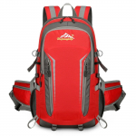 Shoulder large capacity backpack outdoor hiking exercise weight reduction hiking bag One Size punane