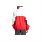 Adidas Originals Logo Stripe Spordiklassikaline Seisukrae L&otilde;tv T&otilde;mblukuga Jakk Meeste Jakk Helepunane KA4549 3XL