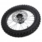 14-tolline krossiratta esiratta komplekt 60 100 14 2.5 14 Rehvi sisekumm 12 mm velje telg pidurikettaga 125 140 150 jaoks