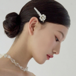 Jean Paul Clarisse Kristalllille pross JC008SL Silver