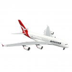 1/400 APA234007 Austraalia A380 lennukimudel VH-OQI Sulamist viimistletud toote mudel valge/punane
