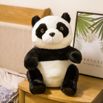 Kuum uus erk Panda pl&uuml;&uuml;sis m&auml;nguasi, pehme t&auml;idisega multikas loomasimulatsioon karunukk Kodukaunistuse s&uuml;nnip&auml;evakingitus t&uuml;drukutele lastele 21cm