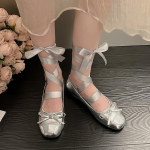 Moodsad Uued Klassikalised Ruudukujulise Ninaga Paeladega Baleriinad Naistele Moodsad Jalatallale Sidumise Rihmaga Mokassiinid Daamide Vabaaja Ballerina Kingad Zapatos Mujer 35 h&otilde;be