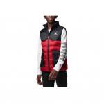 Jordan Logo &Uuml;hev&auml;rviline T&otilde;mblukuga Seisva Kraega Vest Laste vest Punane FB1673-687 XS