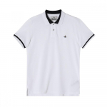 Vivienne WesTwood Orb Logo Klassikaline Polo Meeste L&uuml;hikeste Varrukatega T-s&auml;rk 2h01000i J0009 A401 2H01000I J0009 A401 (S)