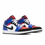Air Jordan 1 Mid GS Top 3 554725-124 EU 36 valge