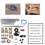 Lauaarvuti DIY Lasermasin Printeri Komplekt CNC Printer ilma Laserpeata