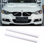 2 tk Neerukate V-tugi M-Sport Grilli Viimistluskomplekt - V-tugi Varras BMW F20 F21 F22 F23 F30 F31 F32 F33 F34 F35 F36 F40 F45 F46 jaoks valge