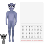Halloween Sprunki Incredibox T&auml;iskasvanud Lapsed Cosplay Kost&uuml;&uuml;m Koletis &Otilde;udusm&auml;ng Kombinesoon Bodysuit Karnevali Pidustus Laste Riided 180 gray
