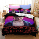 Voodikomplekt Stranger Things sarja Suurus Kolmeosaline komplekt AU Single 140x210cm gray