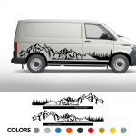 4 tk/partii autokleebised Volkswagen VW Transporter T4 T5 T6 multivan Caravelle matkaauto Haagissuvila DIY kleebised tarvikud SWB