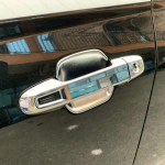 New ABS Chrome Door Handle Cover Car Door Bowl For Subaru Forester SK  Door Bowl Stickers decoration