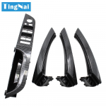 LHD vasakpoolne juhi s&uuml;sinikkiust siseuks t&otilde;mmatav k&auml;epide k&auml;etoe paneeli t&auml;iskomplekt BMW 3. seeria E90 E91 jaoks 316 318 320 325 3pcs small covers