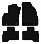 Dywaniki welurowe BASIC czarne do: Fiat Qubo kombivan (2008-2020)