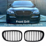 2-liinilised esipamperi iluv&otilde;red Kidney Racing iluv&otilde;re l&auml;ikiv must BMW F01 F02 F03 F04 740I 750I 7. seeria 2009-2015 jaoks Autotarvikud