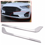 CITALL Steel Chrome Front Bumper Lip Spoiler Stripe Cover fit for Ford Fusion Mondeo