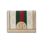 Gucci Ophidia Logoriba L&otilde;uend ja Nahast Rahakott Naiste rahakott Beež Valge 523155-UULAG-9682 Basic Set (Bag+Dust Bag)