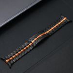MEESTE Titaanist randmerihm Samsung Galaxy Ultra 47mm jaoks Luksuslik l&uuml;lirihm SAMSUNG GALAXY ULTRA 47MM jaoks ILMA L&Uuml;NKIDETA Kumer ots Galaxy Ultra 47mm black