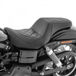 Selle Biplace pour Harley Davidson Dyna 06-17 si&egrave;ge conducteur + passager SF6 no