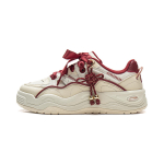 Li Ning Moth Orchid Coverage Slip Resistant Cushioning Abrasion Resistant Lightweight Height Increasing Low top AGCW008-3 37