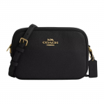 Coach Jamie 22 Reguleeritav &otilde;larihm T&otilde;mblukuga Sulgemine Karedast Nahast Kaamerakott Naiste &Otilde;lakott Kuldne Must CR110-IMBLK Gift Box Set (Basic Set+Yellow Box)