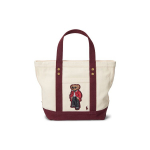 Polo Ralph Lauren Polo Bear Applique T&otilde;mblukuga Koti Kott Naiste kott Helepruun Tumebordo WAPOBAG0G620353 Basic Set (Bag+Dust Bag)