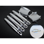 FUNDUOO For Honda CR-V CRV 2012 2013 2014 2015 2016 New Chrome Door Handle + Cup Bowl Covers trim Styling Car Accessories gray