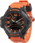 Casio G‑Shock GA‑1000‑4A Sky Cockpit Analoog-Digitaalne Kvartsikell Oranž Vaikriba 200m Veekindel Kompass Termomeeter