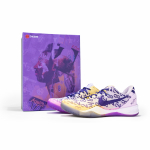 Nike Kobe 8 Protro Kobe 8 Low top Basketball Shoes Unisex Purple Gold FQ3549-100(Team-8SBOX) 42