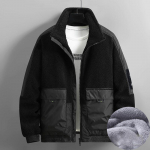 Polar Fliisjakk Meeste Talvine Thcik Soe Fliisjakk Suures Suuruses Fashion Casual Fliismantel 10XL