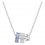 Swarovski Connexus Mobiilne &Uuml;mmargune S&otilde;rmus Kivistatud Ripats Kuup Tsirkooniumiga Magnet Roadiumiga Pinnatud Imitatsioon Kristall Kaelakee Naiste kaelakee H&otilde;be 5690042 Box (Random Color)