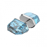 Swarovski Lucent k&otilde;rvar&otilde;ngas &Uuml;ksik Sinine Roodiumiga kaetud Naiste k&otilde;rvar&otilde;ngad 5600255 Shopping Bag,Blue,F
