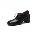 Naiste naturaalsest nahast Oxford kingad &Uuml;mar nina Must Pruun Daami paeladega Brogues Loaferid Vabaajaketsid naistele Nahast kingad 2024 34 must