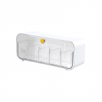 5 v&otilde;rega seinale kinnitatav sokkide hoiukast, multifunktsionaalne riidekapi korraldaja, plastsahtliga aluspesu, alusp&uuml;ksid, riiete korraldajad